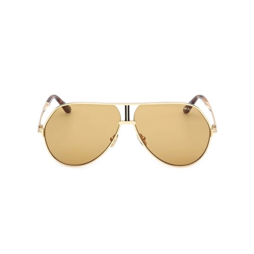Óculos de Sol Tom Ford FT1281_6330E Metal Dourado com lentes na cor Dourado
