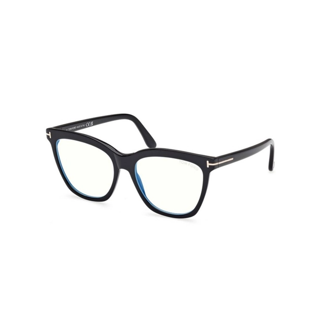 Óculos de Grau Tom Ford FT6042-B_54001 Acetato Preto 1