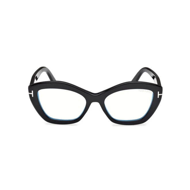 Óculos de Grau Tom Ford FT6044-B_54001 Acetato Preto 2