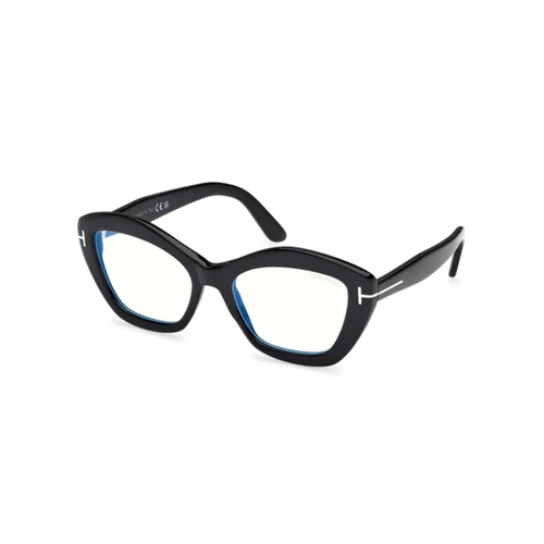 Óculos de Grau Tom Ford FT6044-B_54001 Acetato Preto