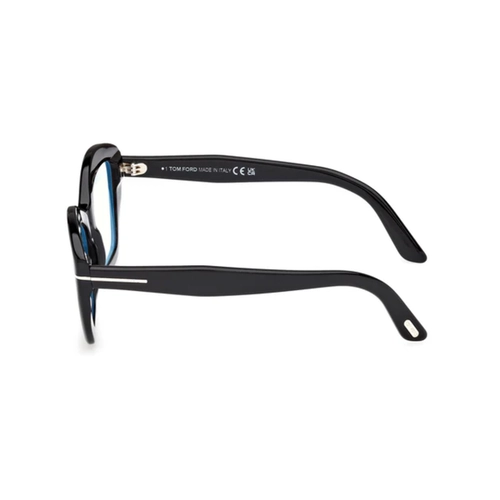Óculos de Grau Tom Ford FT6044-B_54001 Acetato Preto