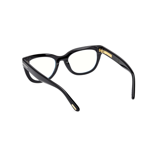 Óculos de Grau Tom Ford FT6066-B_53001 Acetato Preto 5