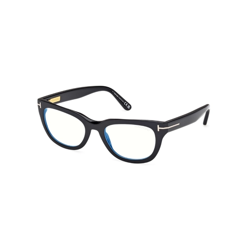 Óculos de Grau Tom Ford FT6066-B_53001 Acetato Preto