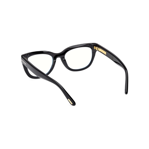 Óculos de Grau Tom Ford FT6066-B_53001 Acetato Preto