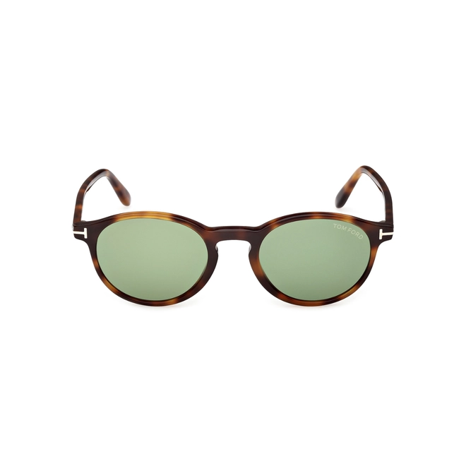 Óculos de Sol Tom Ford FT1331_5153N Acetato Marrom Mesclado com lentes na cor Verde 2