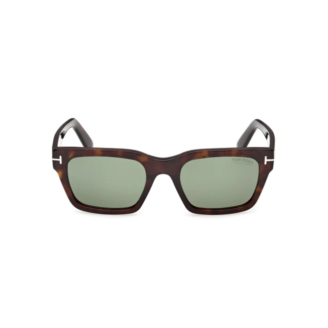 Óculos de Sol Tom Ford FT1333_5352R Acetato Marrom Mesclado com lentes na cor Verde Polarizado 2
