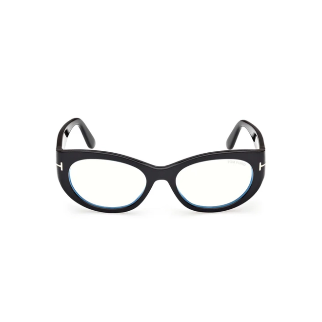Óculos de Grau Tom Ford FT6133-B_54001 Acetato Preto 2