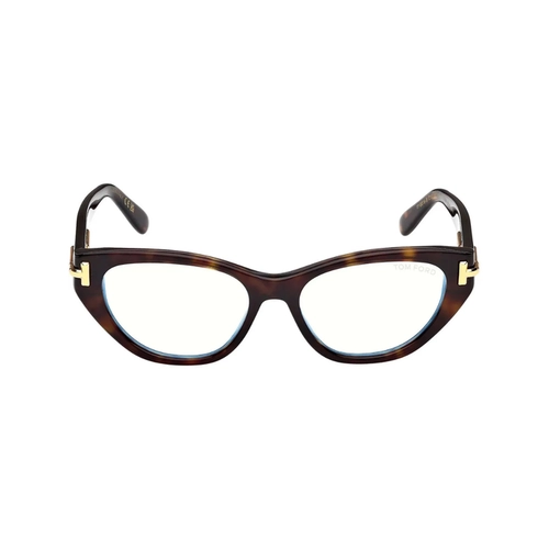 Óculos de Grau Tom Ford Icon FT6079-B_52052 Acetato Marrom Mesclado