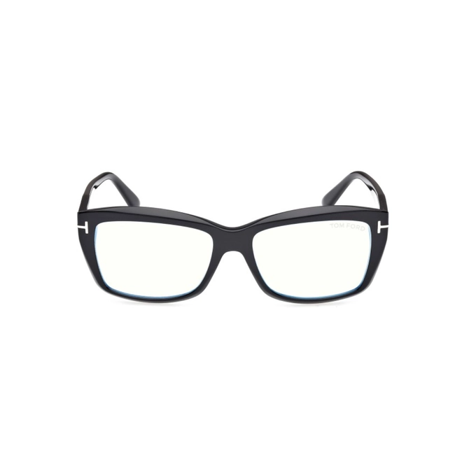Óculos de Grau Tom Ford FT6065-B_55001 Acetato Preto 2
