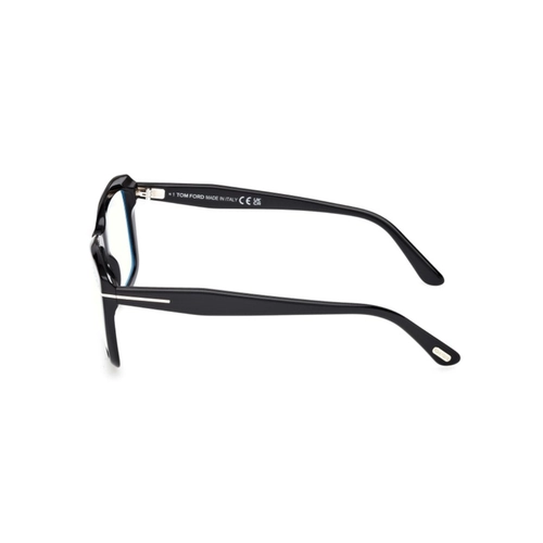 Óculos de Grau Tom Ford FT6065-B_55001 Acetato Preto