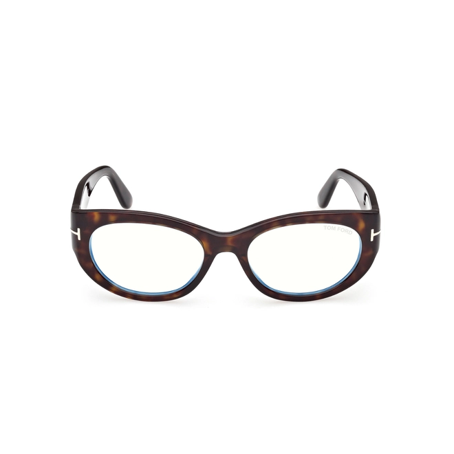 Óculos de Grau Tom Ford FT6133-B_54052 Acetato Marrom Mesclado 2