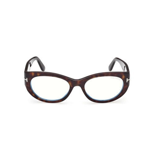 Óculos de Grau Tom Ford FT6133-B_54052 Acetato Marrom Mesclado