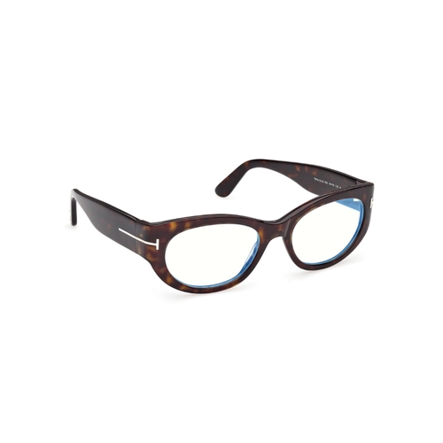 Óculos de Grau Tom Ford FT6133-B_54052 Acetato Marrom Mesclado