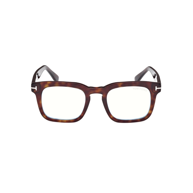 Óculos de Grau Tom Ford FT6025-B_50052 Acetato Marrom Mesclado 2