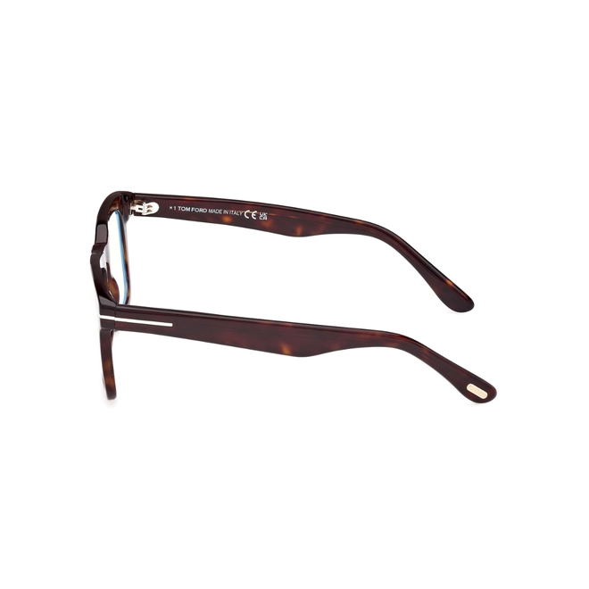 Óculos de Grau Tom Ford FT6025-B_50052 Acetato Marrom Mesclado 4