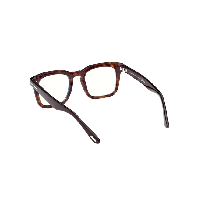 Óculos de Grau Tom Ford FT6025-B_50052 Acetato Marrom Mesclado 5