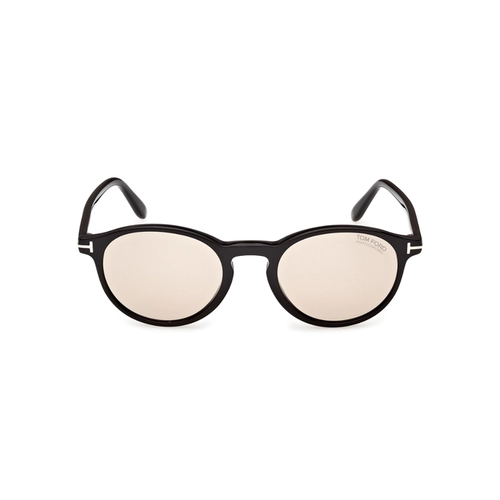 Óculos de Sol Tom Ford FT1331_5101E Acetato Preto com lentes na cor Marrom Fotocromático