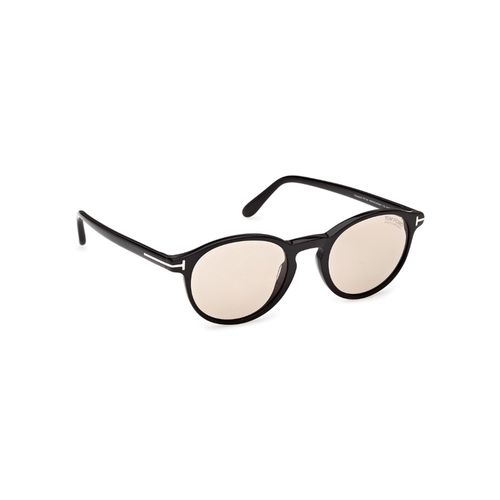 Óculos de Sol Tom Ford FT1331_5101E Acetato Preto com lentes na cor Marrom Fotocromático