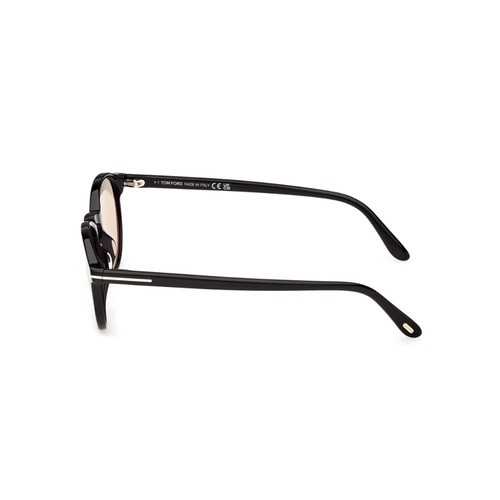 Óculos de Sol Tom Ford FT1331_5101E Acetato Preto com lentes na cor Marrom Fotocromático