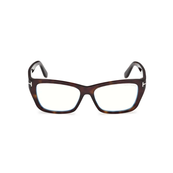 Óculos de Grau Tom Ford FT6132-B_54052 Acetato Marrom Mesclado 2