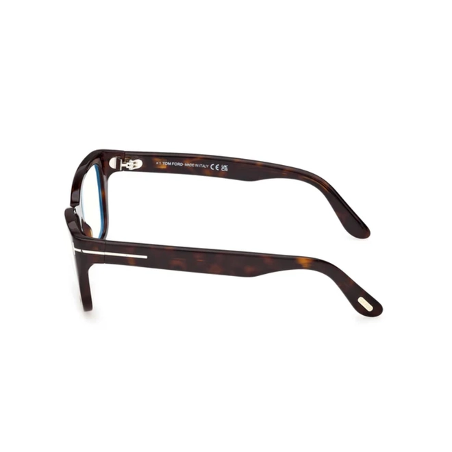 Óculos de Grau Tom Ford FT6132-B_54052 Acetato Marrom Mesclado 3