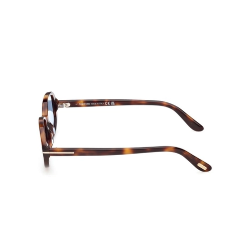 Óculos de Sol Tom Ford FT1364_4953V Acetato Marrom Mesclado com lentes na cor Azul