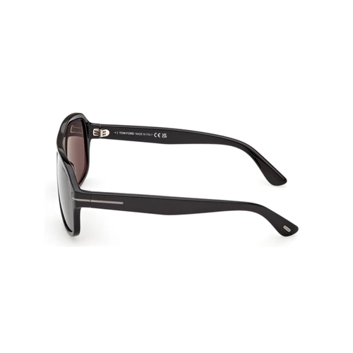 Óculos de Sol Tom Ford FT1335_6301A Acetato Preto com lentes na cor Fumê