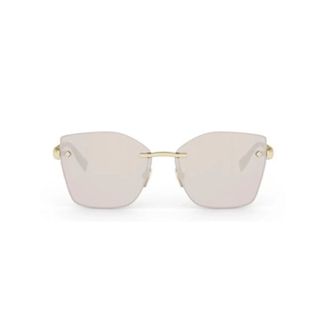 Óculos de Sol Bvlgari BV40083U_5930G Metal Dourado com lentes na cor Lilás 2