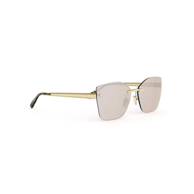 Óculos de Sol Bvlgari BV40083U_5930G Metal Dourado com lentes na cor Lilás 3
