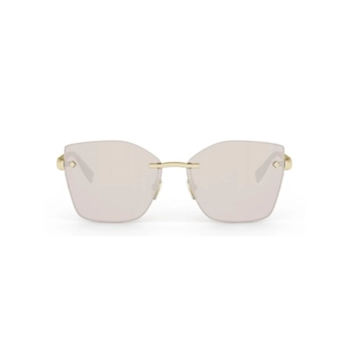 Óculos de Sol Bvlgari BV40083U_5930G Metal Dourado com lentes na cor Lilás