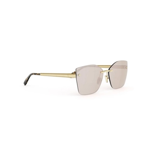 Óculos de Sol Bvlgari BV40083U_5930G Metal Dourado com lentes na cor Lilás