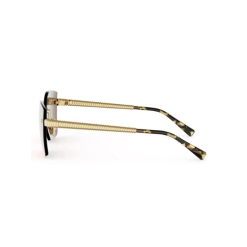 Óculos de Sol Bvlgari BV40083U_5930G Metal Dourado com lentes na cor Lilás