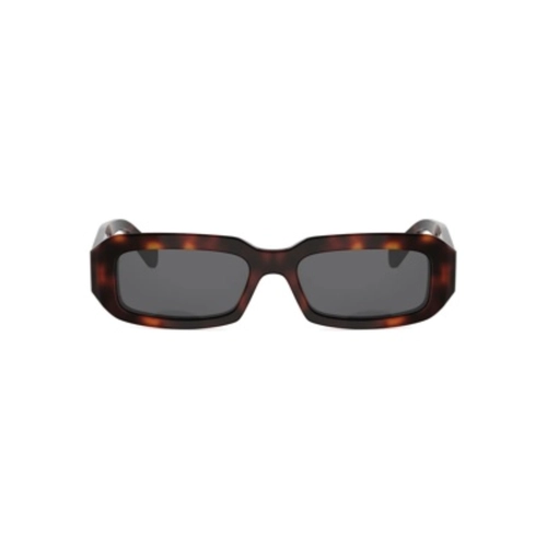 Óculos de Sol Celine Triomphe CL40335I_5452A Acetato Marrom Mesclado com lentes na cor Fumê