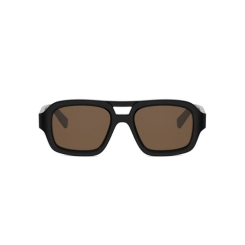 Óculos de Sol Celine CL40336U_5301E Acetato Preto com lentes na cor Marrom