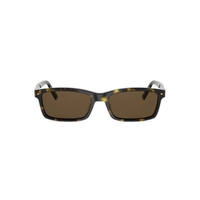 Óculos de Sol Christian Dior Petit CD S1I CD40235I_5452E Acetato Marrom Mesclado com lentes na cor Marrom 2