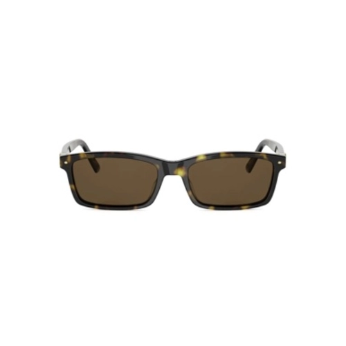 Óculos de Sol Christian Dior Petit CD S1I CD40235I_5452E Acetato Marrom Mesclado com lentes na cor Marrom