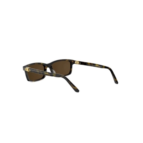 Óculos de Sol Christian Dior Petit CD S1I CD40235I_5452E Acetato Marrom Mesclado com lentes na cor Marrom