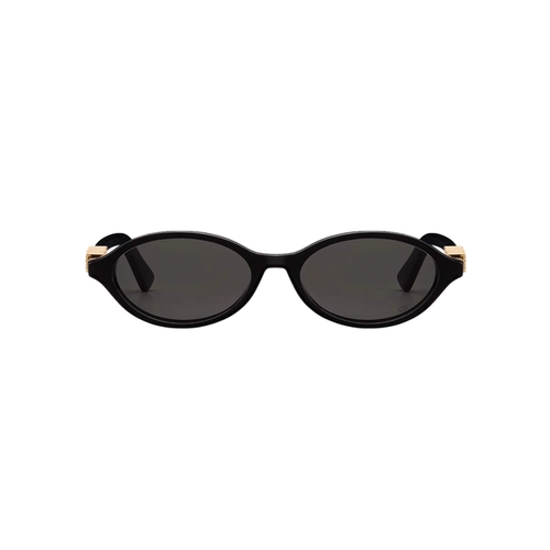 Óculos de Sol Christian Dior DiorTreasure R1I CD40231I_5101A Acetato Preto com lentes na cor Fumê