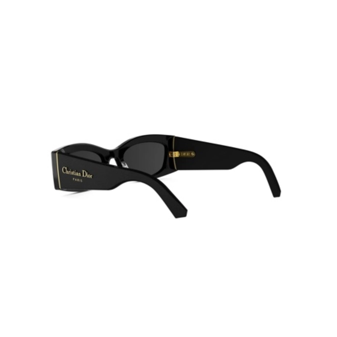Óculos de Sol Christian Dior DiorOmbre S1I CD40237I_5301A Acetato Preto com lentes na cor Cinza 5