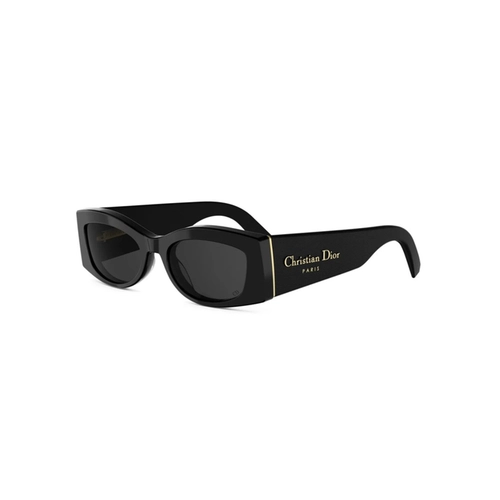 Óculos de Sol Christian Dior DiorOmbre S1I CD40237I_5301A Acetato Preto com lentes na cor Cinza