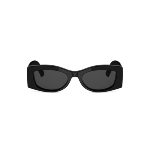 Óculos de Sol Christian Dior DiorOmbre S1I CD40237I_5301A Acetato Preto com lentes na cor Cinza