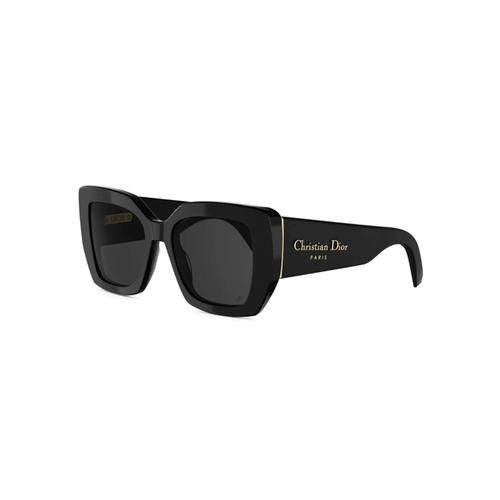 Óculos de Sol Christian Dior DiorOmbre S2I CD40238I_5401A Acetato Preto com lentes na cor Cinza