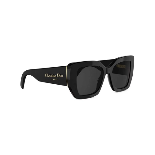 Óculos de Sol Christian Dior DiorOmbre S2I CD40238I_5401A Acetato Preto com lentes na cor Cinza