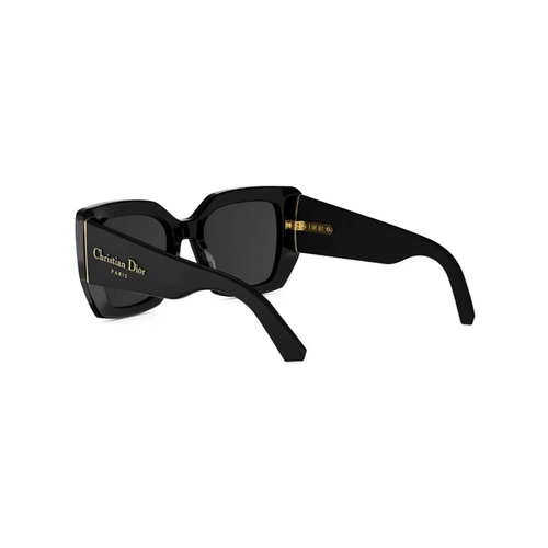 Óculos de Sol Christian Dior DiorOmbre S2I CD40238I_5401A Acetato Preto com lentes na cor Cinza