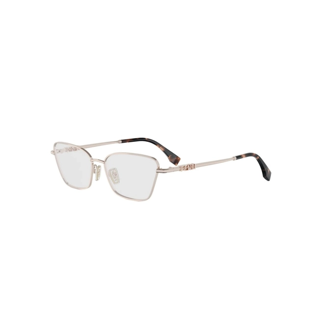 Óculos de Grau Fendi FE50141U_54028 Metal Dourado 1
