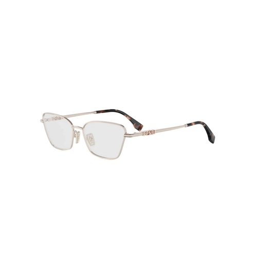 Óculos de Grau Fendi FE50141U_54028 Metal Dourado