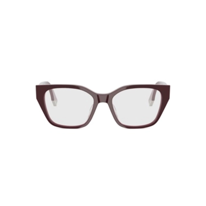 Óculos de Grau Fendi FE50001I_52069 Acetato Bordô 2