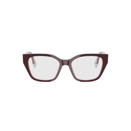 Óculos de Grau Fendi FE50001I_52069 Acetato Bordô