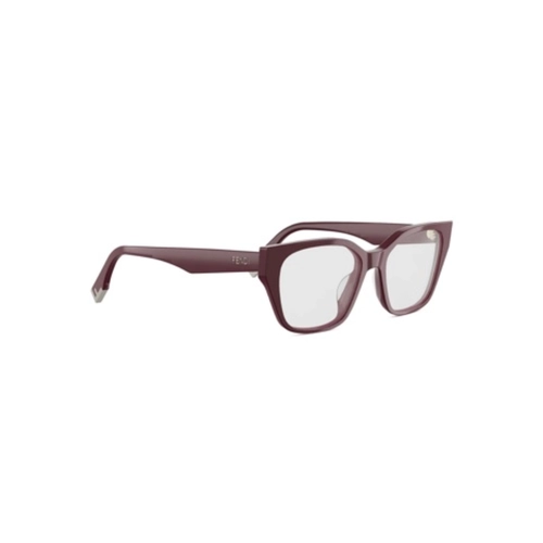 Óculos de Grau Fendi FE50001I_52069 Acetato Bordô