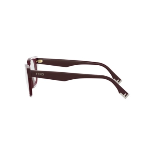 Óculos de Grau Fendi FE50001I_52069 Acetato Bordô